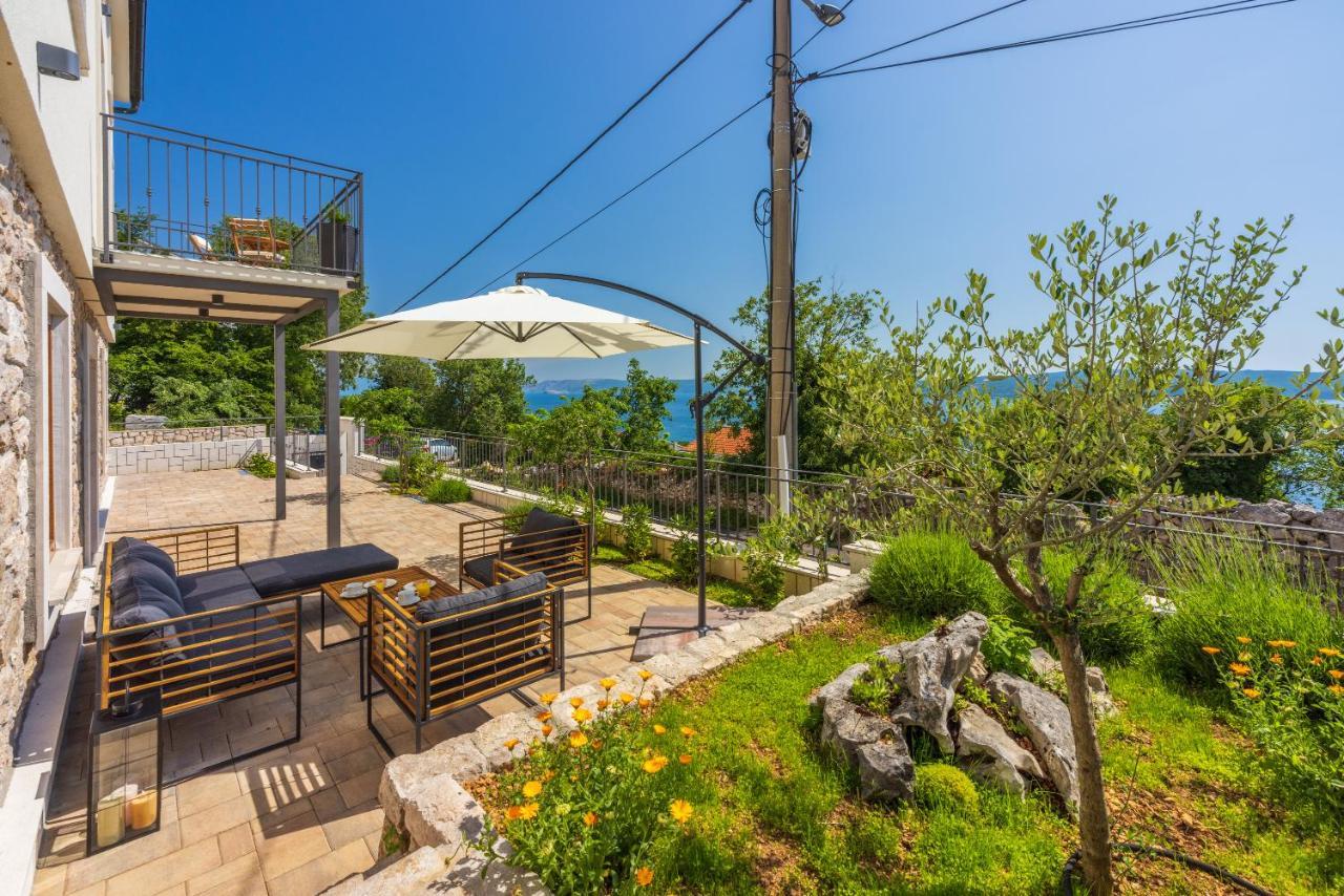 Villa Antani With Heated Pool, Sauna & Jacuzzi Crikvenica Exterior photo