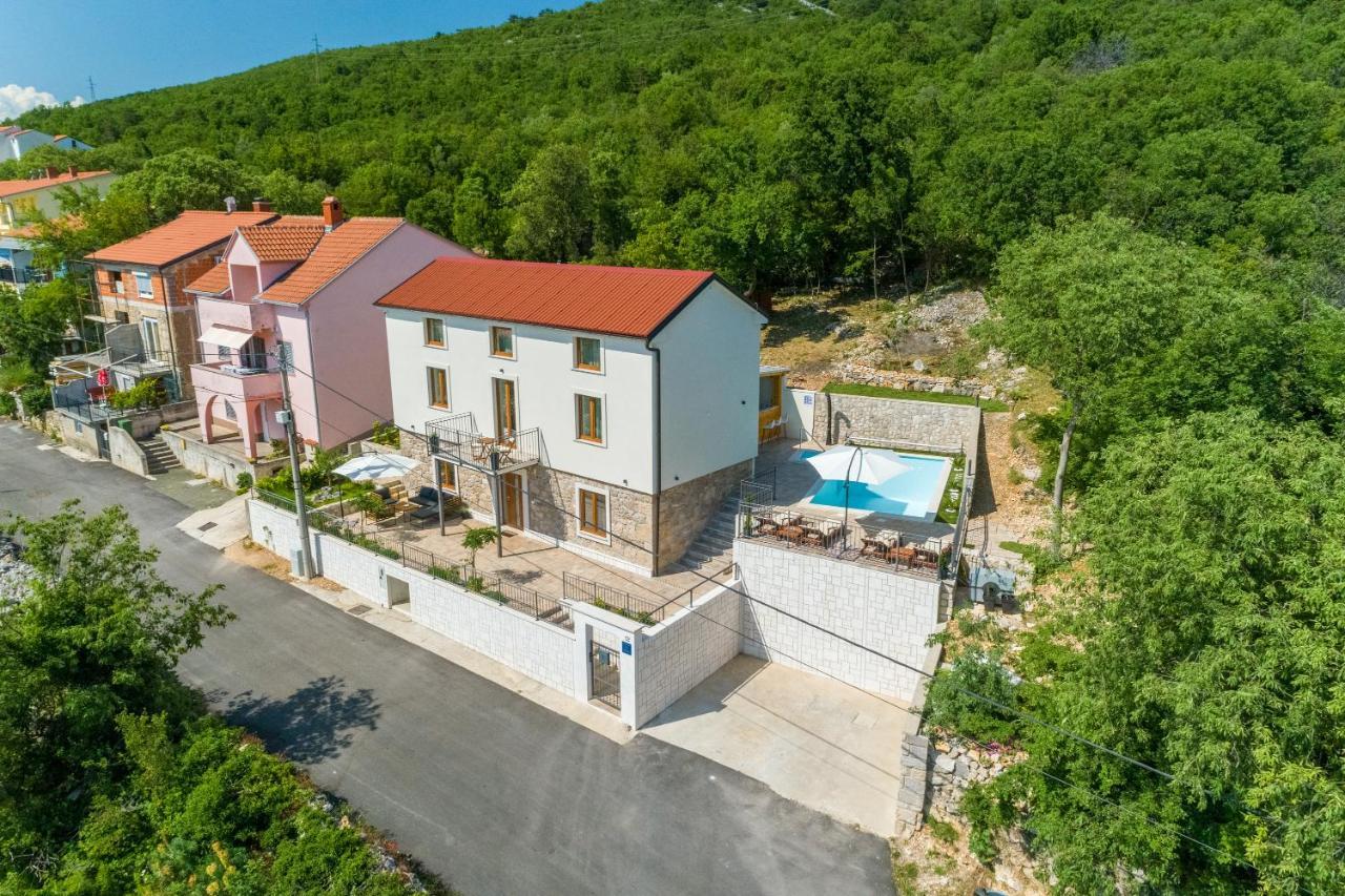 Villa Antani With Heated Pool, Sauna & Jacuzzi Crikvenica Exterior photo