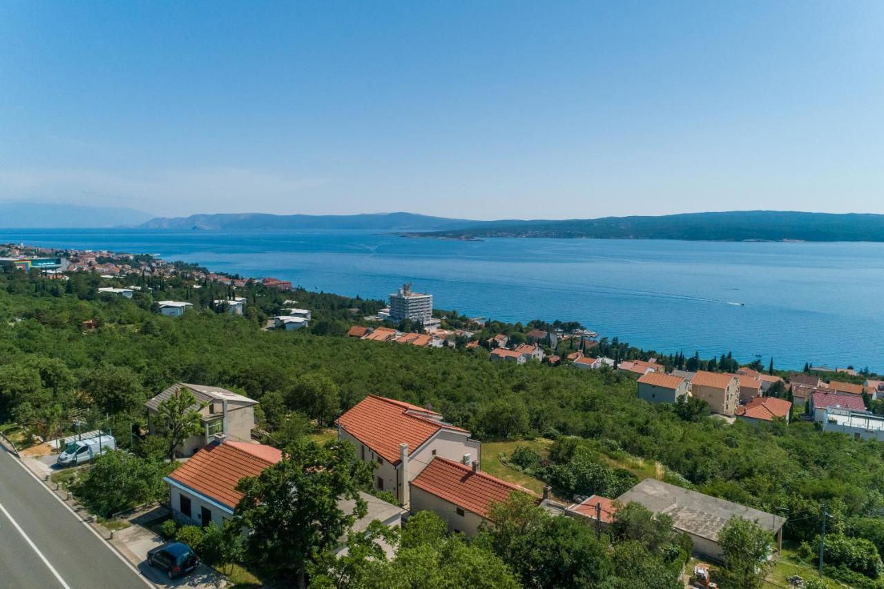 Villa Antani With Heated Pool, Sauna & Jacuzzi Crikvenica Exterior photo